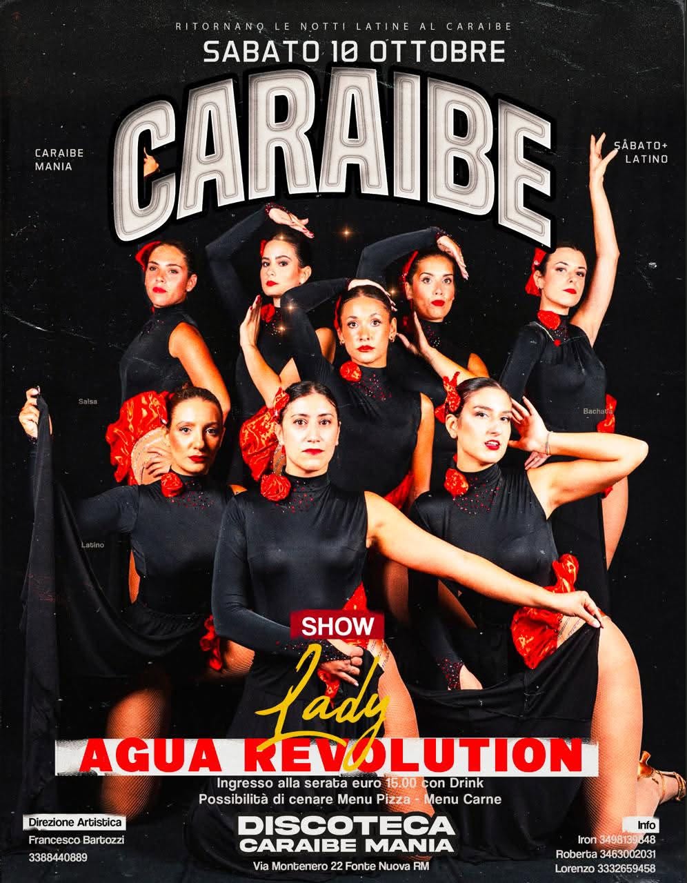 SHOW Agua Revolution, Salsa e Rumba